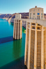 Hoover Dam, the largest water reservoir in the US is now barely a third full. Drought is dropping water level to a histotically low level