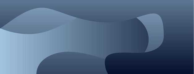 fluid, shapes, abstract, dark blue, serenity gradient wallpaper background vector illustration