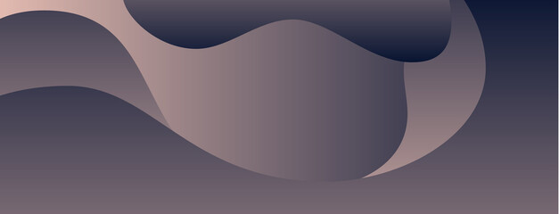 fluid, shapes, abstract, dark blue, scallop seashell gradient wallpaper background vector illustration