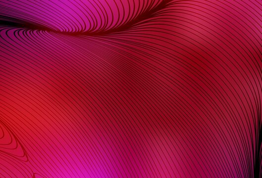 Light Red vector layout with wry lines.
