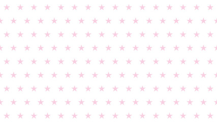 星形イラストのリピート背景（ピンク）