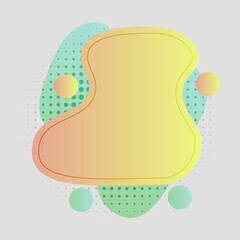 abstract, modern, shapes, fluids, splash, multicolor, yellow, green, pink, turquoise gradient wallpaper background vector illustration