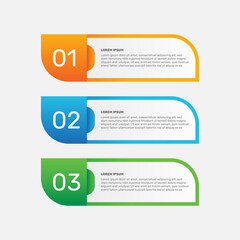 Modern infographic design label set. - Vector.
