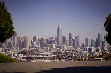 city skyline San Francisco