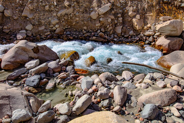 stones in the water