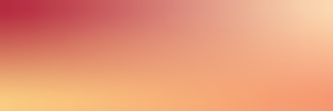 Crimson, Coral, Peach, Mimosa Gradient Wallpaper Background