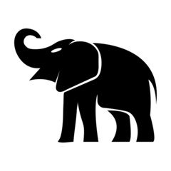 Elephant logo illustration