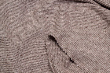 Texture of the fabric swirling in a whirlpool.  cloth background. Web article template. Long header banner format. Sale coupon. Visit card. Your information. Text space.