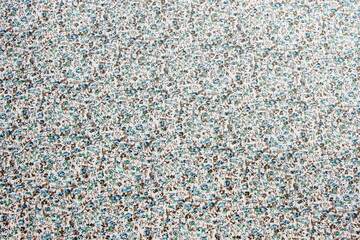 drawing on fabric with small flowers 