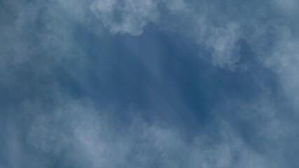 Blue sky with clouds effect background. Blue wallpaper.