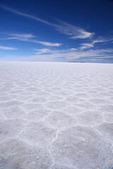 Fototapeta na wymiar salt pattern from bolivia
