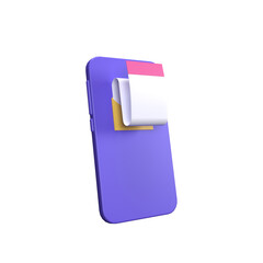 3D Rendering Newsletter Concept With The Latest news Email.