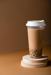 milk tea with bubble