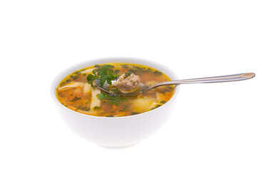 soup isolated