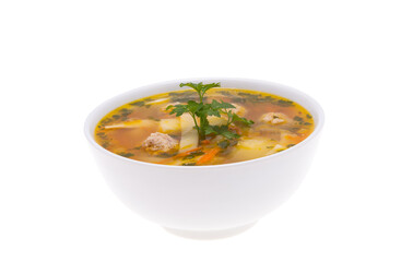 soup isolated