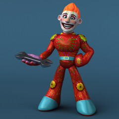 Mexican hero - 3D Illustration