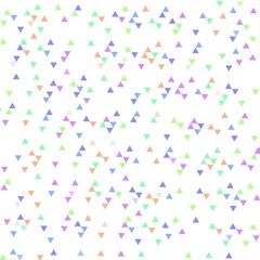 三角模様の背景素材　ブルー系