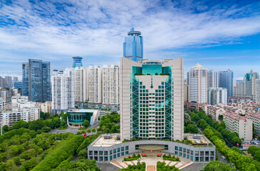 Urban scenery of Nanning, Guangxi, China