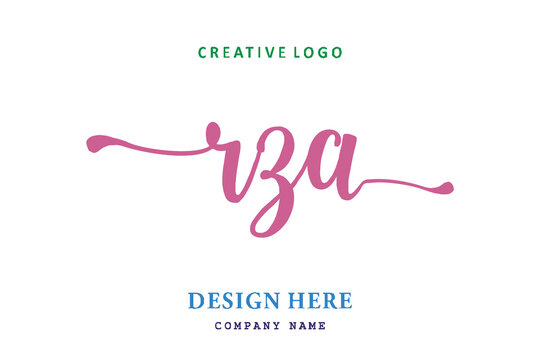 RZA lettering logo is simple, easy to understand and authoritative