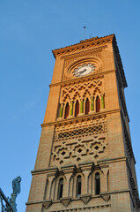 Toledo, Spain, details of architecture from the Roman and Visigoth Periods. Toledo is built mostly in the Gothic style of architecture, but it also demonstrates characteristics of the Changing style.
