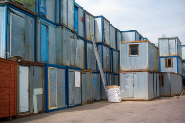 living in  shipping containers