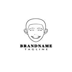 avatar logo icon design template vector human