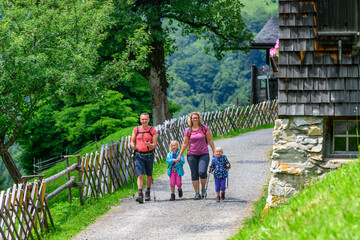 Wandern mit der Familie Gerstruben im Dietersbachtal