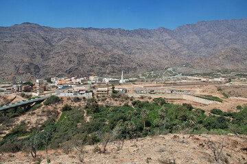 Obraz premium The historic village Al Ain, Saudi Arabia