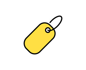 Coupon line icon. Vector symbol in trendy flat style on white background. Commerce sing for design.