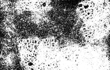 Grunge black and white texture.Overlay illustration over any design to create grungy vintage effect and depth. For posters, banners, retro and urban designs.