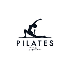 Pilates Yoga Logo Identity design