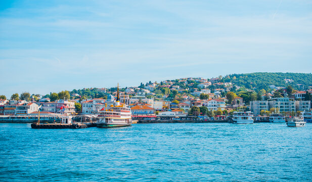 Princes island, vacation views. Travelling concept. concept of vacation in Turkey. New places for trip. Ideas for journey. Europe, Turkey. September 29: Illustrative Editorial