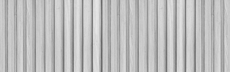 Panorama of White grey wood color texture vertical for background. Surface light clean of table top view. Natural patterns for design art work and interior or exterior