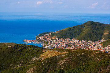 Fototapeta na wymiar Budva coastline - Montenegro
