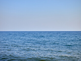 Obraz premium sea and sky, horizon line