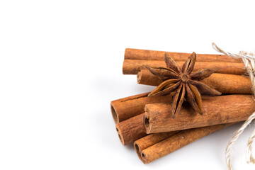 Stars anise and Cinnamon