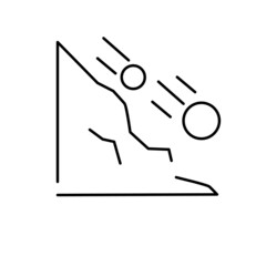 trash recycling icon. Ecology and Environment-related line icon. Global Warming, Forest, Organic Farming, and more