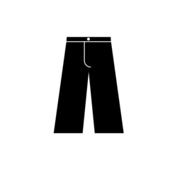 Pants icon illustration Isolated badge for website or app 