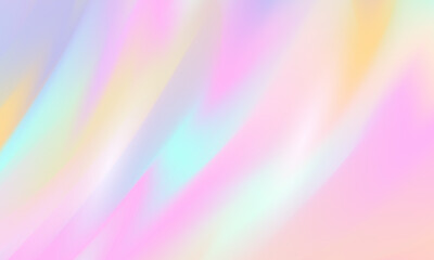 modern abstract shapes postcard or brochure cover design with a pastel color palette and a gradient background