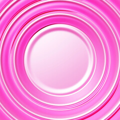 Rippled background. content area. Circle background. Abstract background. 3D rendering.