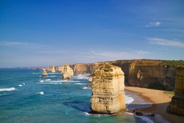 Twelve Apostles in Great Ocean Road in VIC Australia	