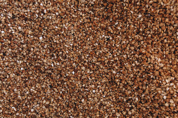 Buckwheat porriage close up