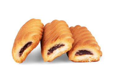 Isolate cookie on white background, With clipping path.