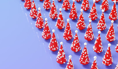 Christmas tree modern decoration background