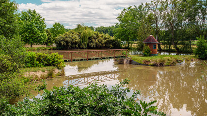 Fototapeta premium Canal du Forez