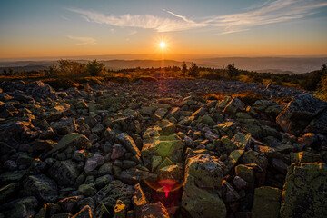 Couché de soleil - Crêt de la Perdrix
