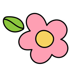 flower doodle 