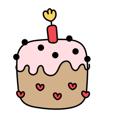 recommend clip art: cake doodle 