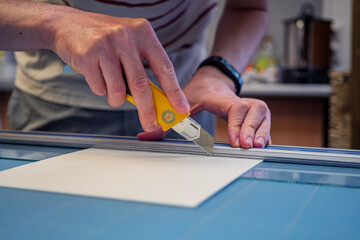 Encadreur - Découpe