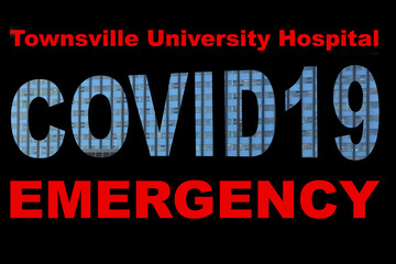 Townsville University Hospital, covid19, pandemic emergency 